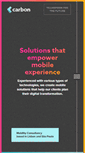 Mobile Screenshot of carbonbybold.com